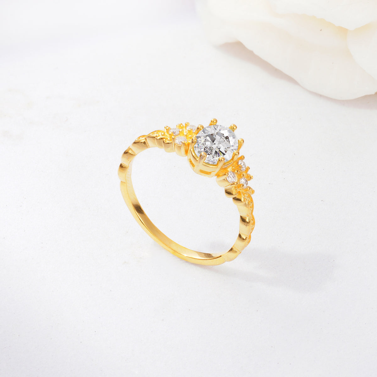 ML07048 Moissanite Ring - Additional view