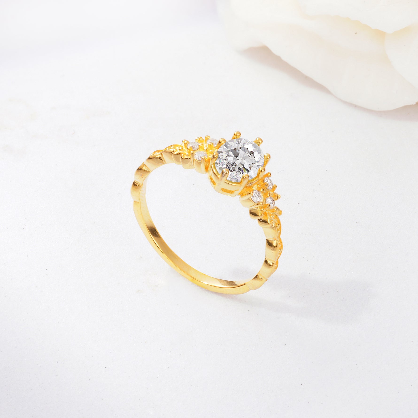 ML07048 Moissanite Ring - Additional view
