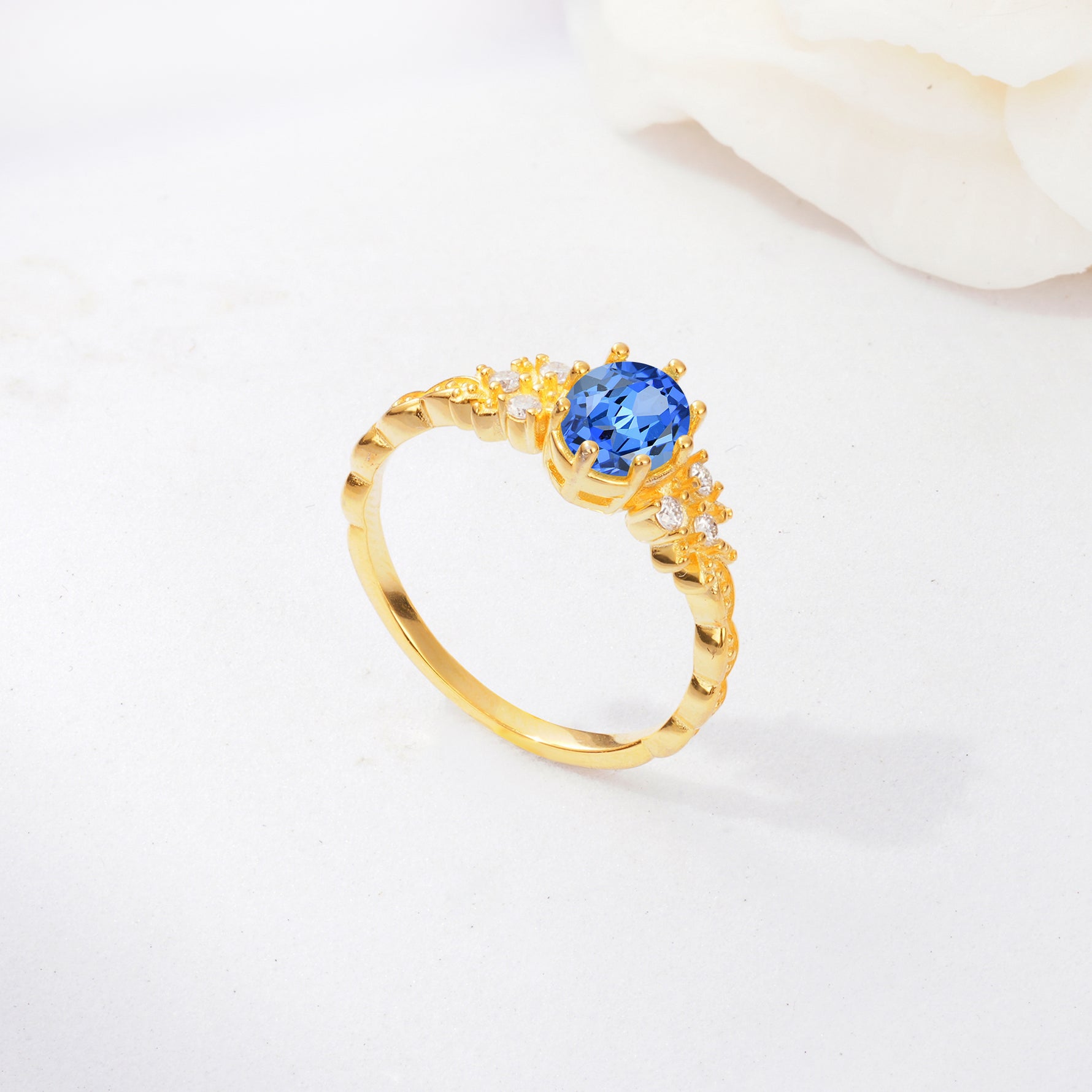 ML07048 Sapphire Ring - Additional view