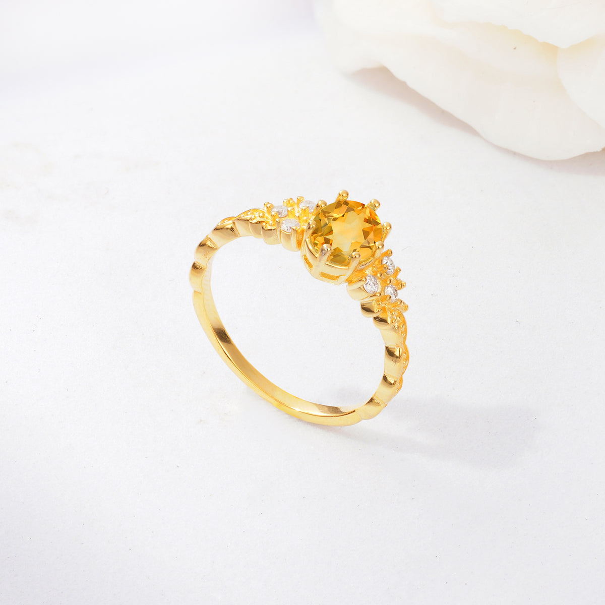 ML07048 Citrine Ring - Additional view