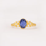 ML07048 Tanzanite Ring - Yellow-Gold