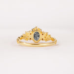 ML07048 Black Rutilated Quartz Ring - Additional view