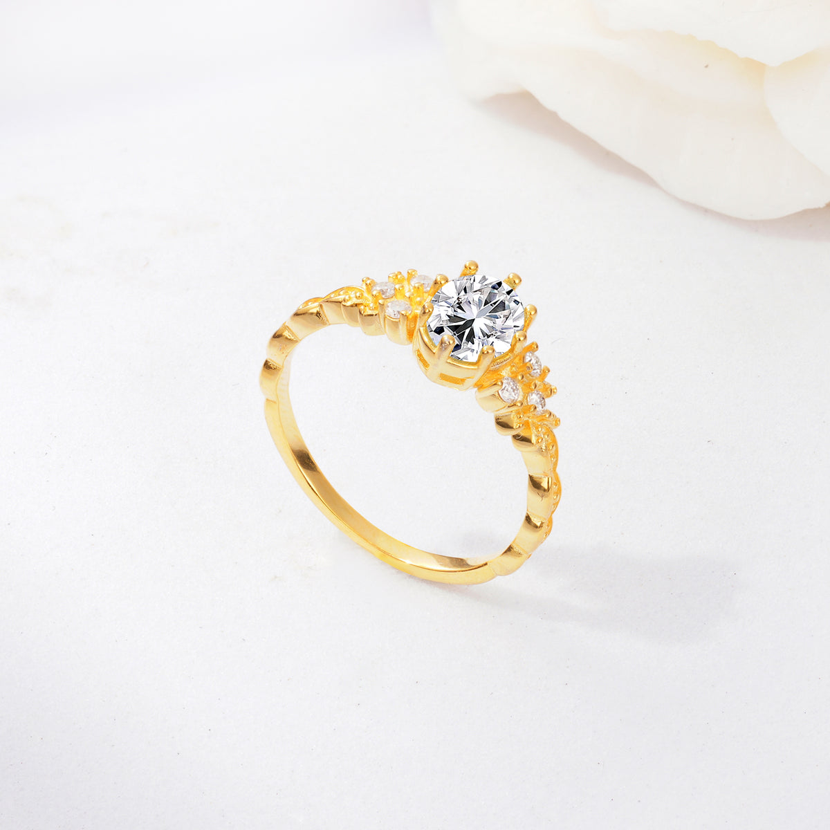 ML07048 Lab Diamond Ring - Additional view