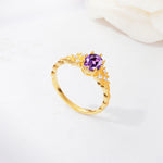 ML07048 Amethyst Ring - Additional view