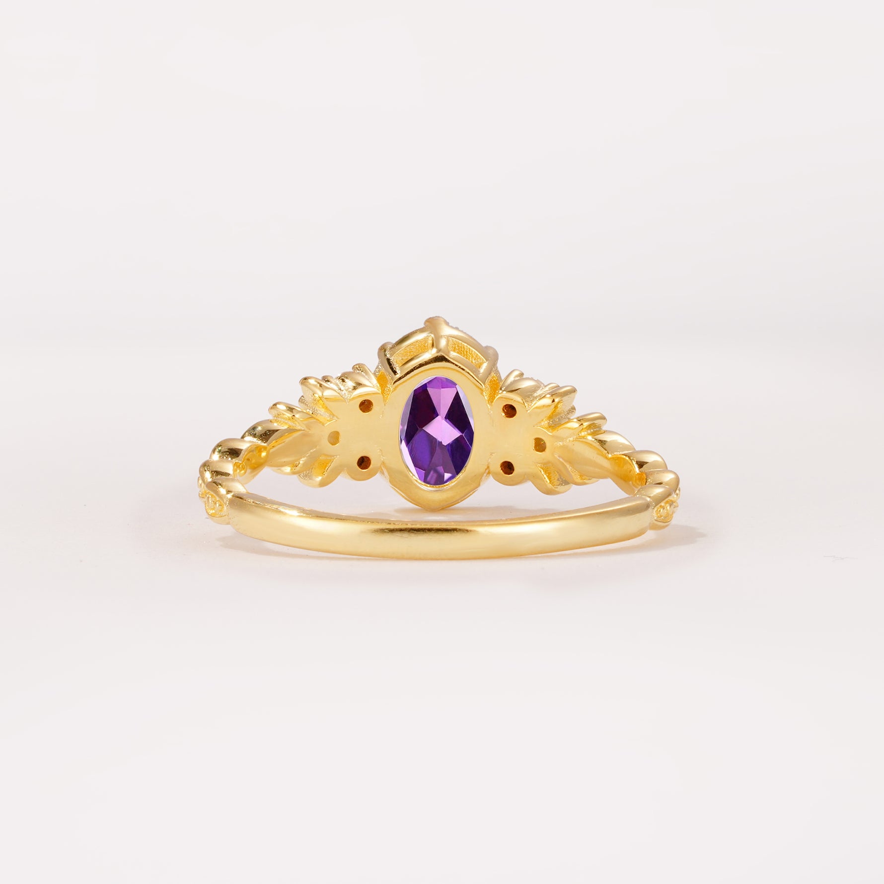 ML07048 Amethyst Ring - Additional view