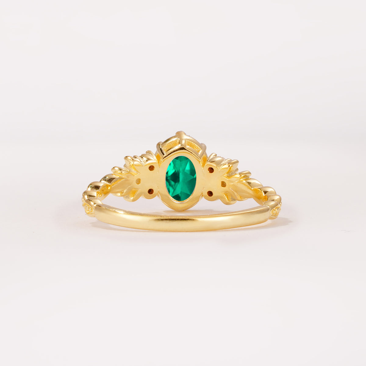 ML07048 Emerald Ring - Additional view