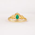 ML07048 Emerald Ring - Additional view