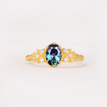 ML07048 Alexandrite Ring - Yellow-Gold