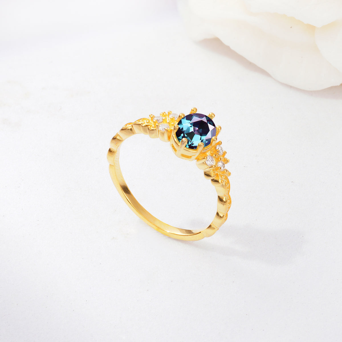 ML07048 Alexandrite Ring - Additional view