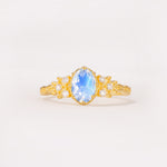 ML07048 Moonstone Ring - Yellow-Gold
