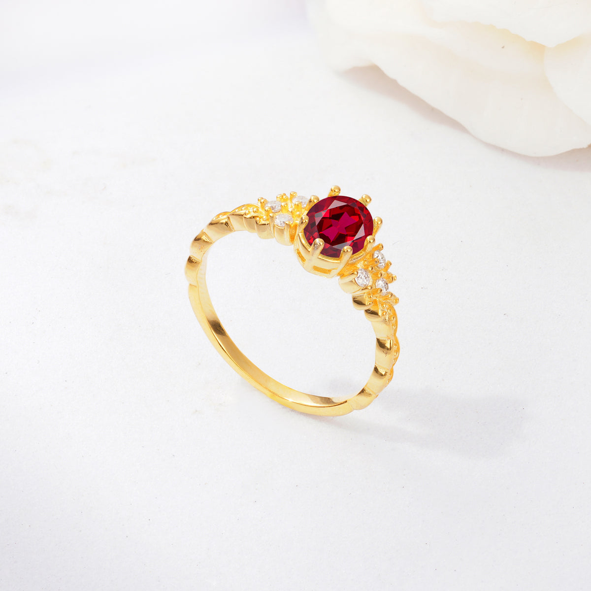 ML07048 Ruby Ring - Additional view