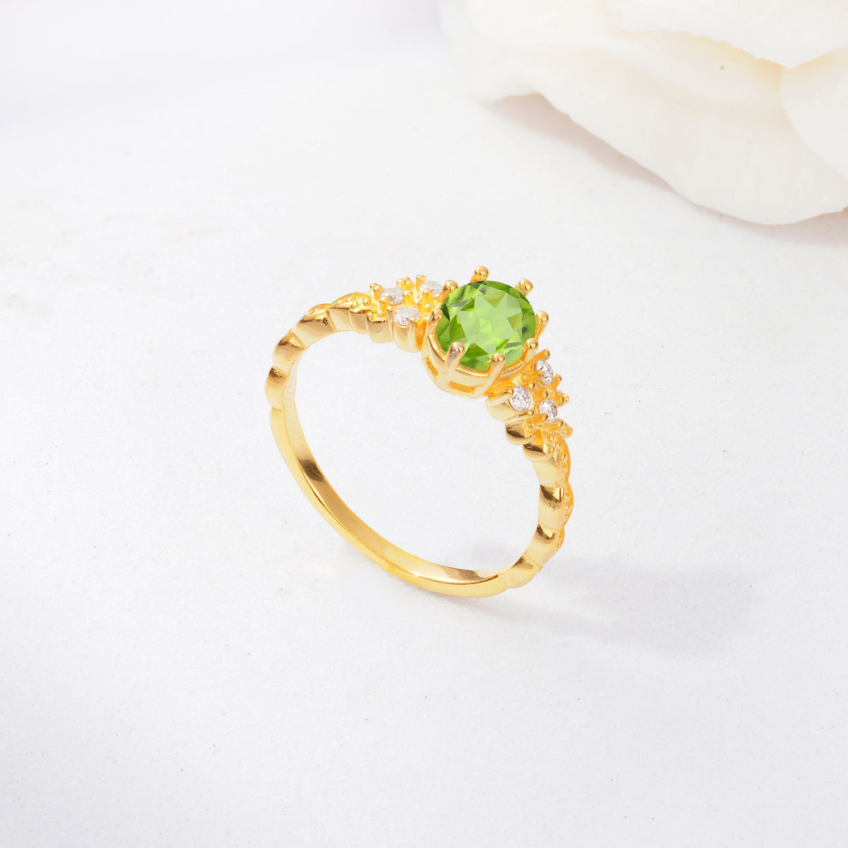 ML07048 Peridot Ring - Additional view