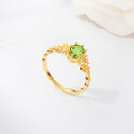 ML07048 Peridot Ring - Additional view