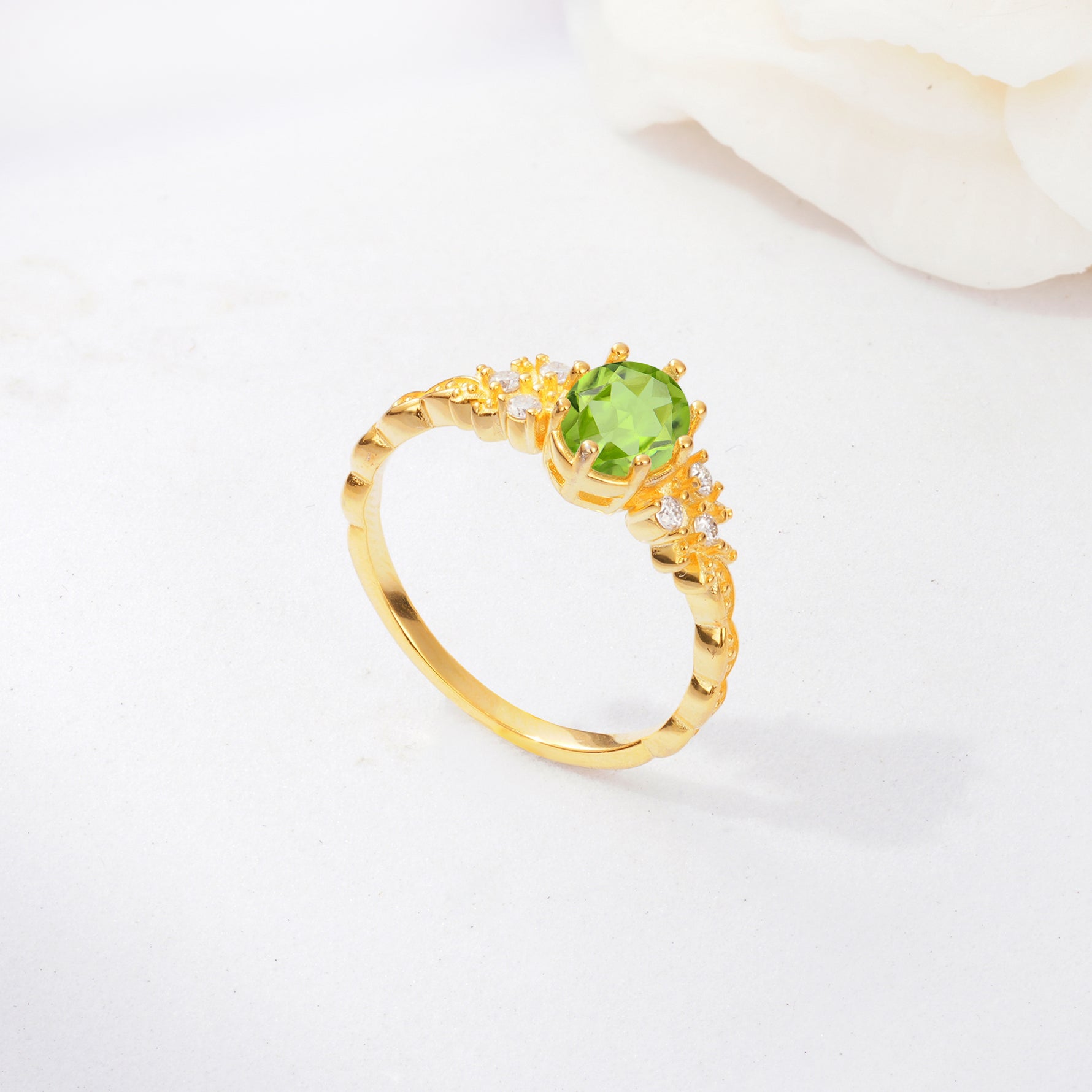 ML07048 Peridot Ring - Additional view