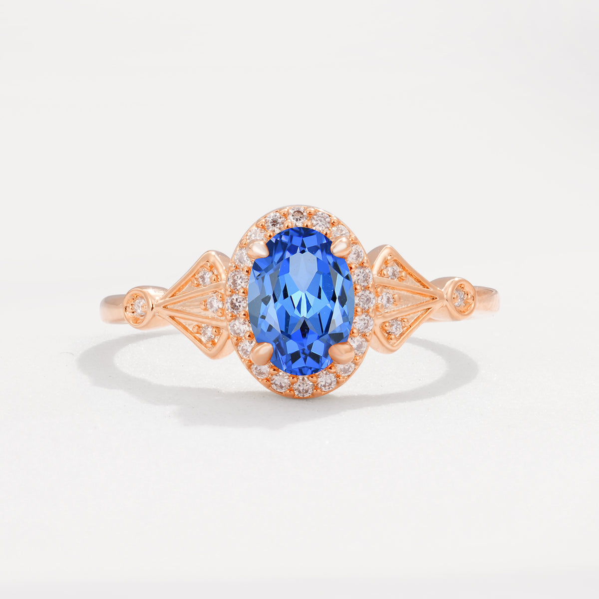 ML07052 Sapphire Ring - Additional view
