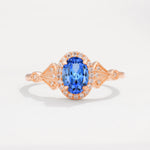 ML07052 Sapphire Ring - Additional view