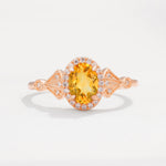 ML07052 Citrine Ring - Additional view