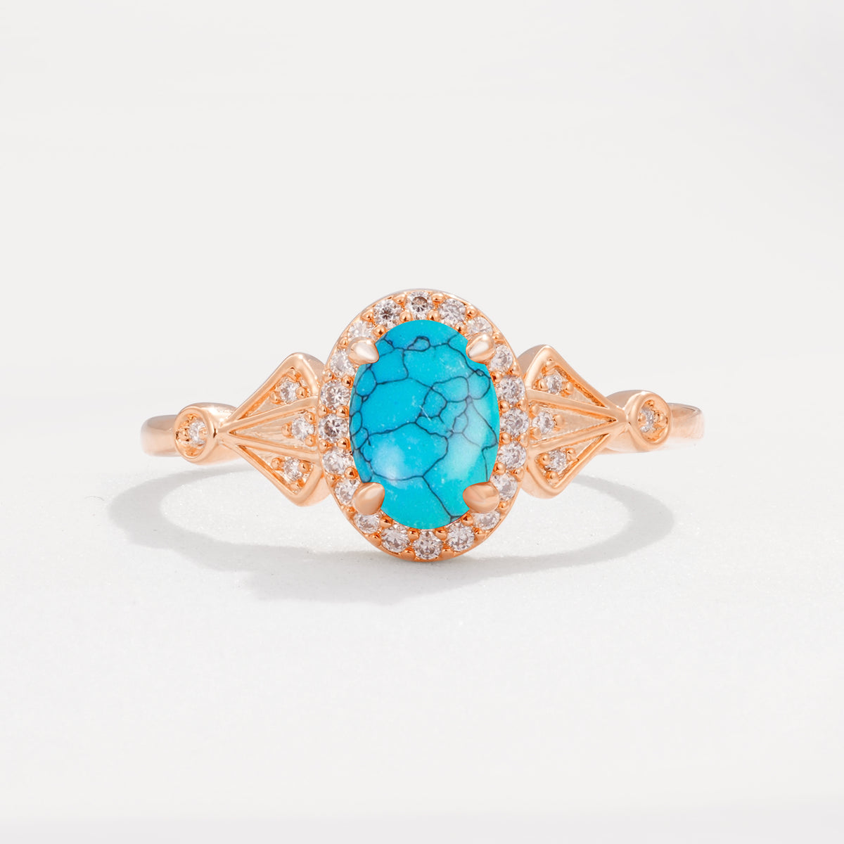 ML07052 Turquoise Ring - Additional view