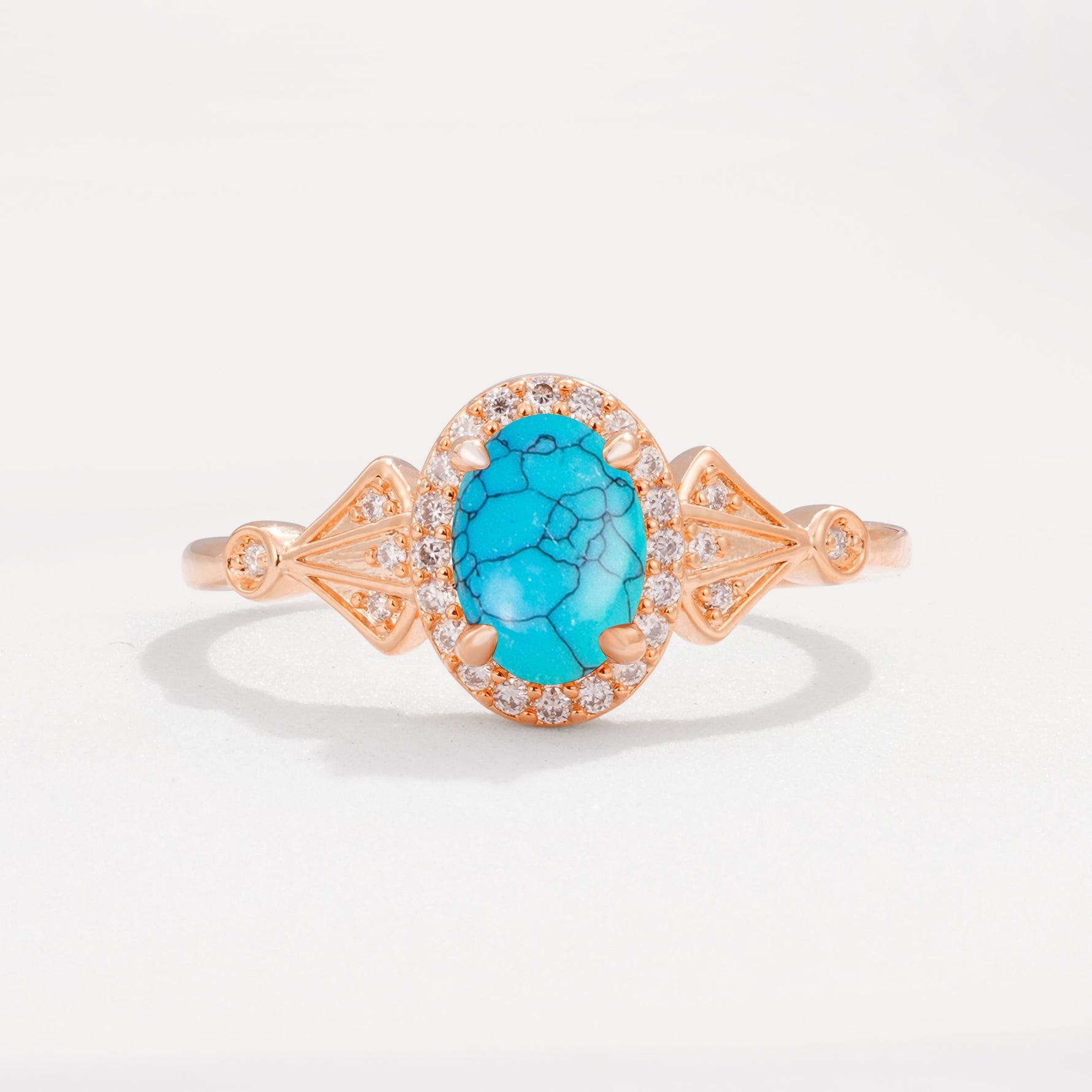 ML07052 Turquoise Ring - Additional view
