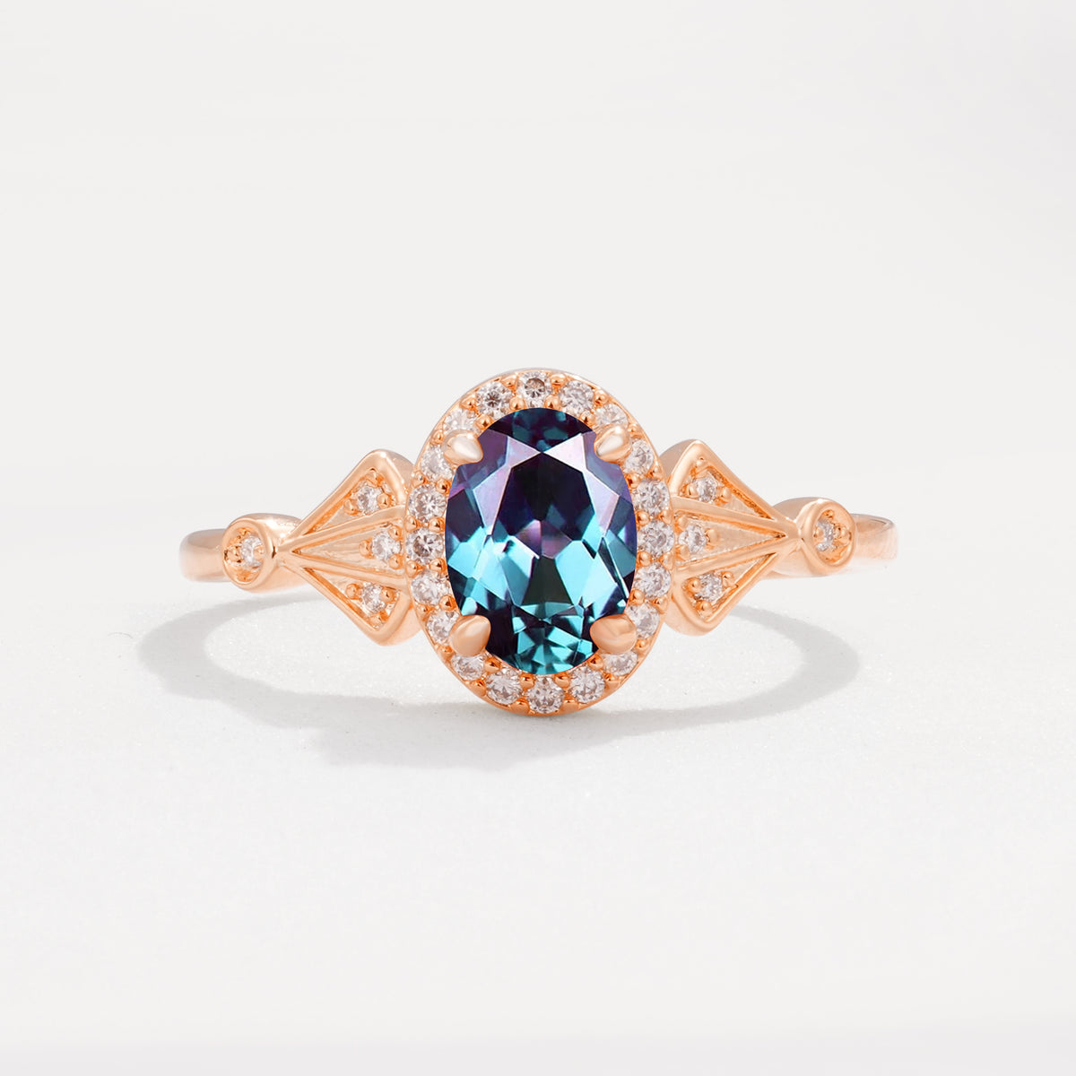ML07052 Alexandrite Ring - Additional view