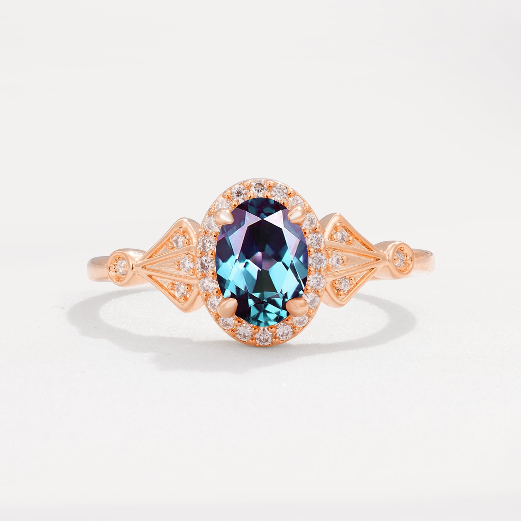 ML07052 Alexandrite Ring - Additional view