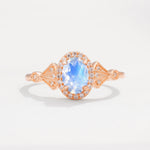 ML07052 Moonstone Ring - Additional view