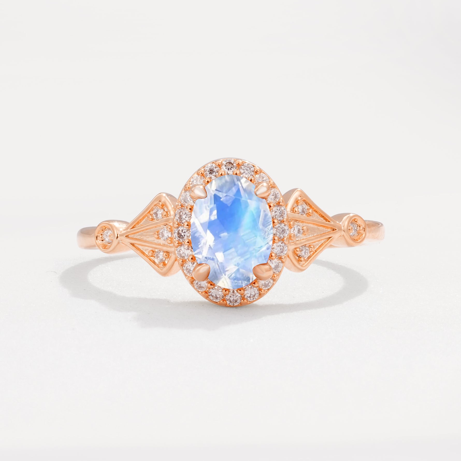 ML07052 Moonstone Ring - Additional view