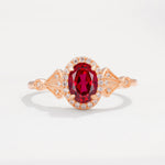 ML07052 Ruby Ring - Additional view