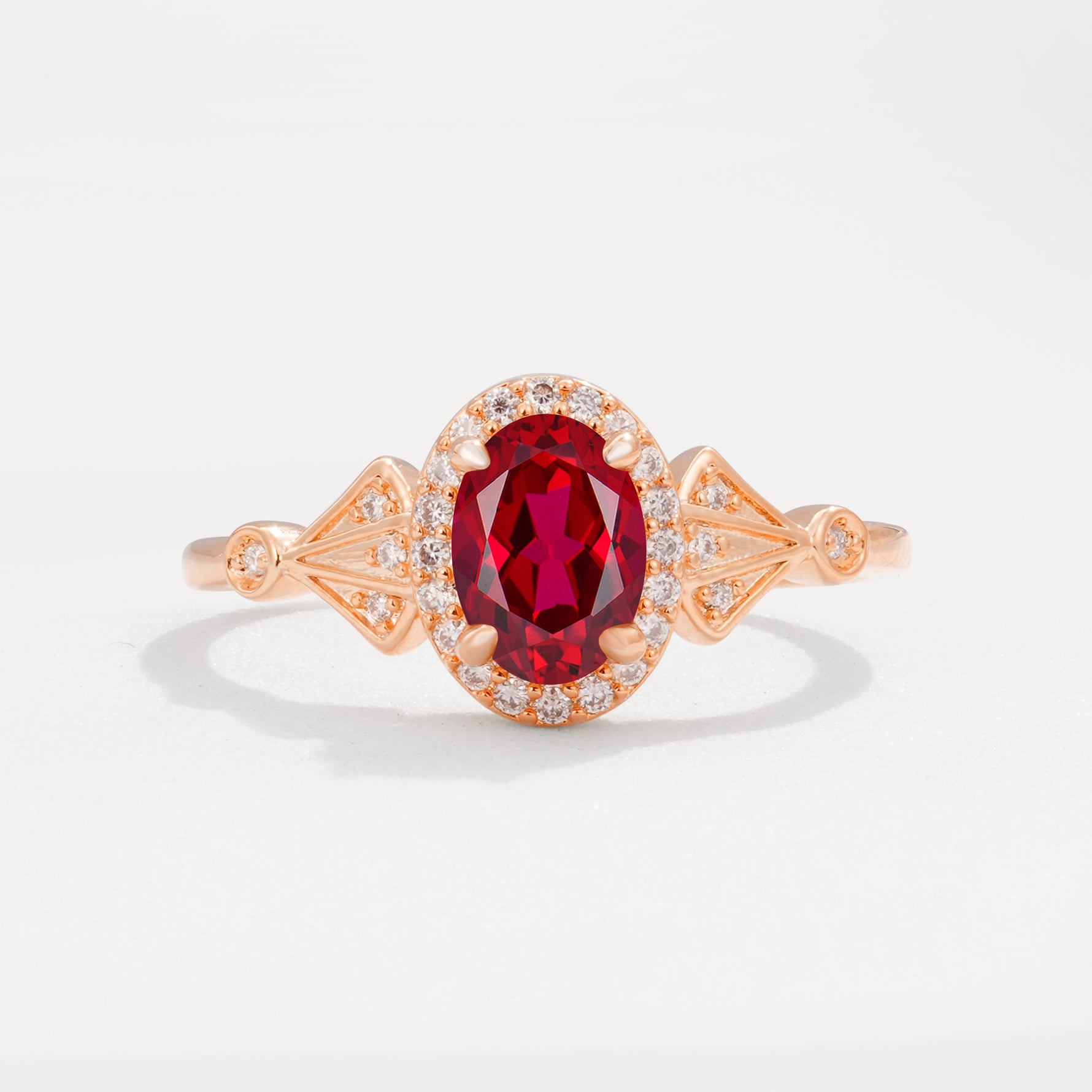 ML07052 Ruby Ring - Additional view
