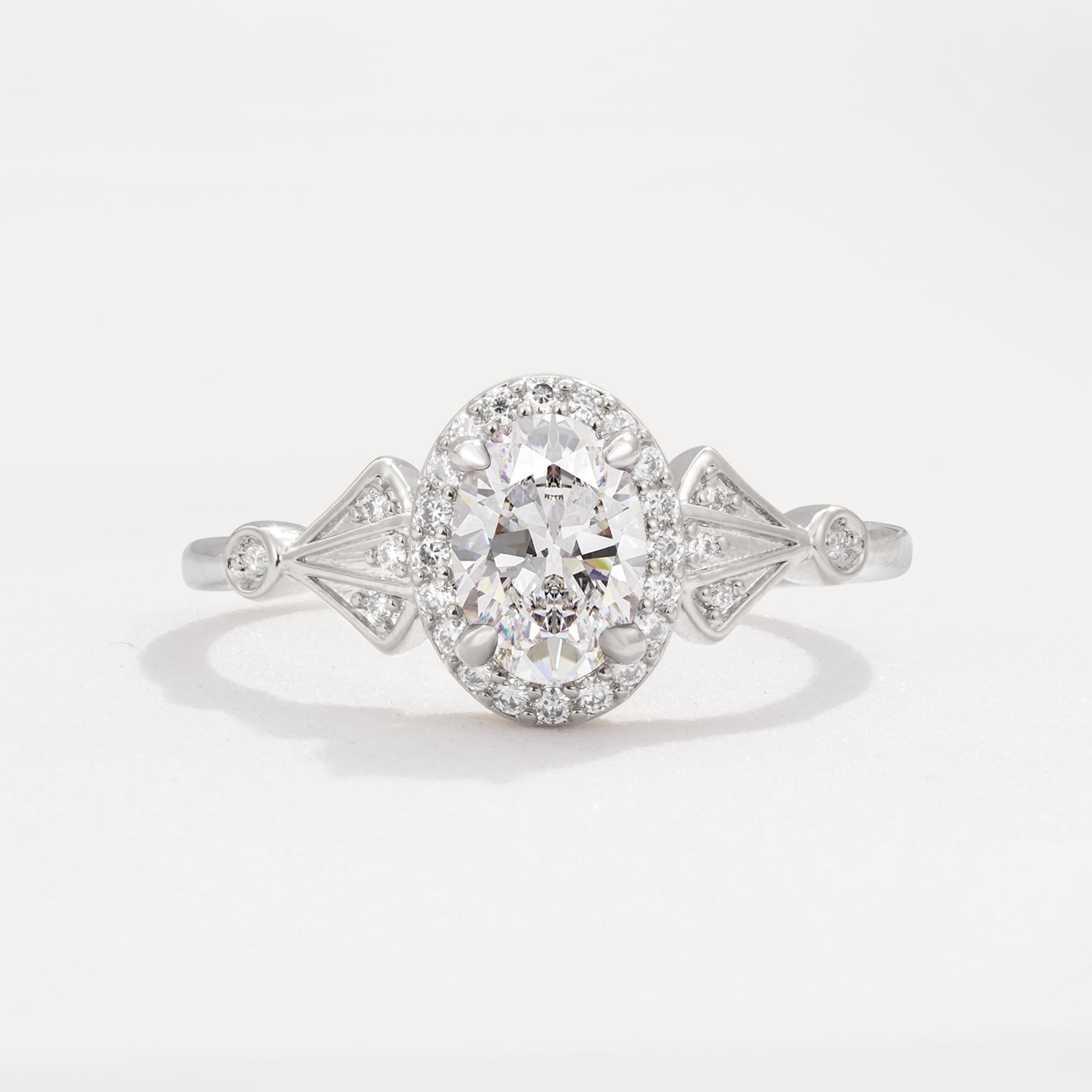 ML07052 Moissanite Ring - Additional view