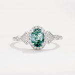 ML07052 Moss Agate Ring - Additional view