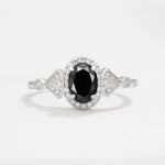 ML07052 Black Onyx Ring - Additional view