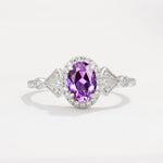 ML07052 Amethyst Ring - Additional view