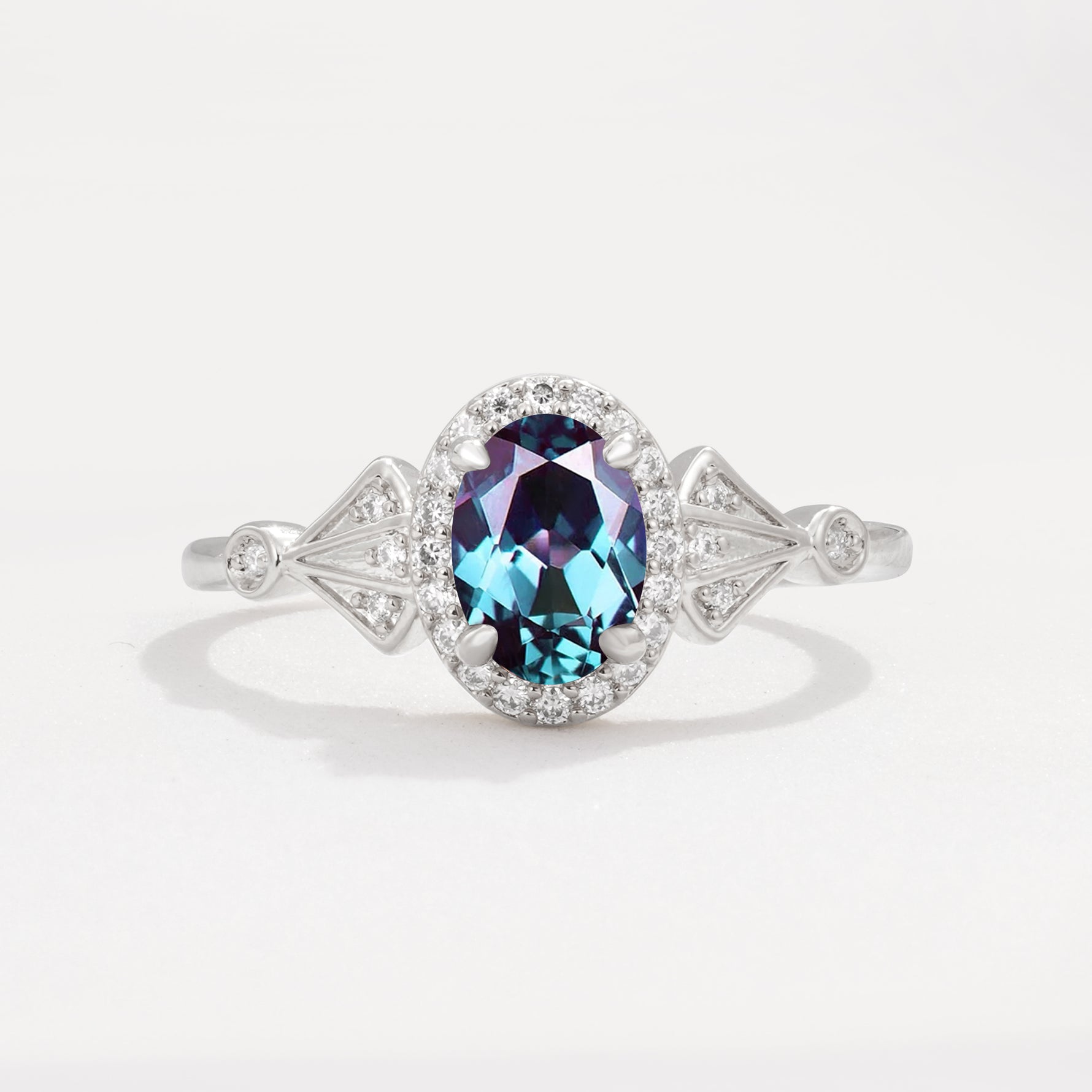 ML07052 Alexandrite Ring - Additional view