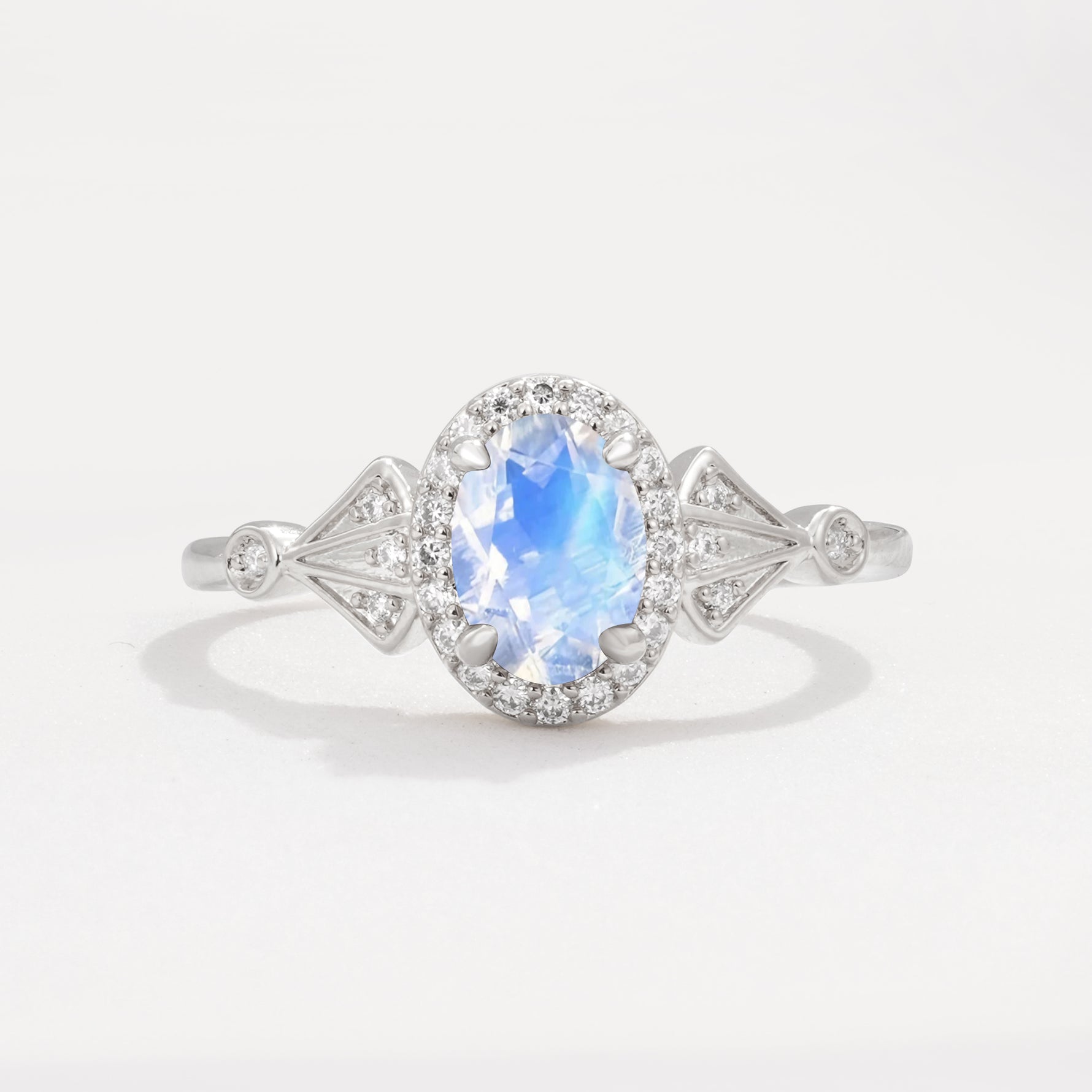 ML07052 Moonstone Ring - Additional view