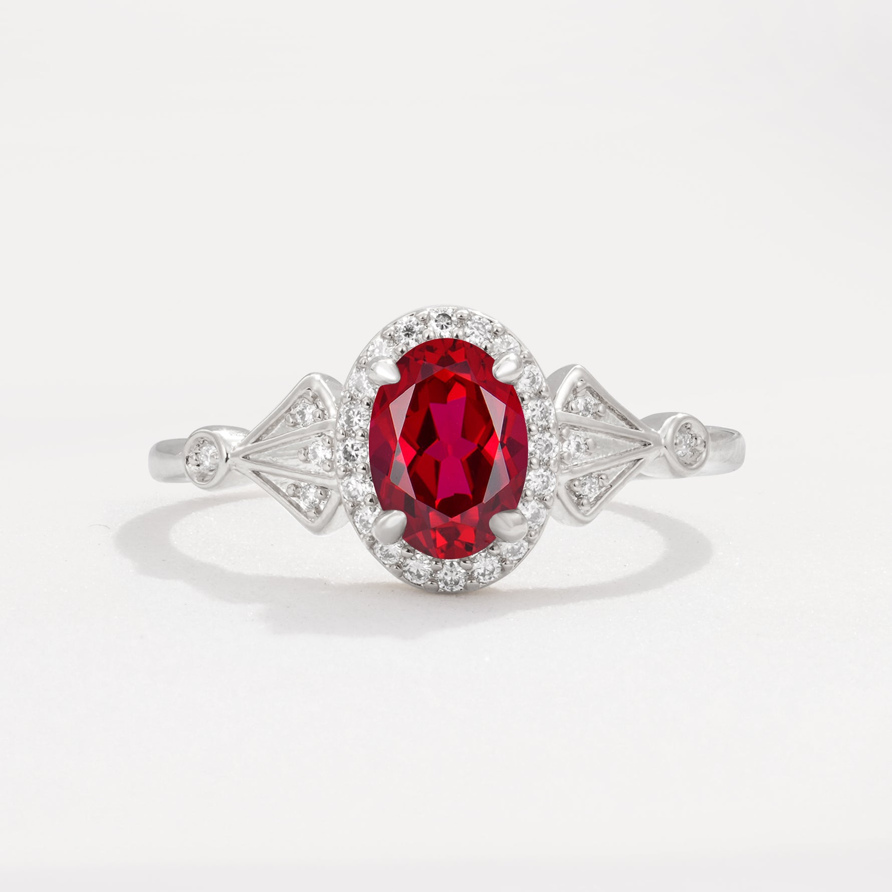 ML07052 Ruby Ring - Additional view