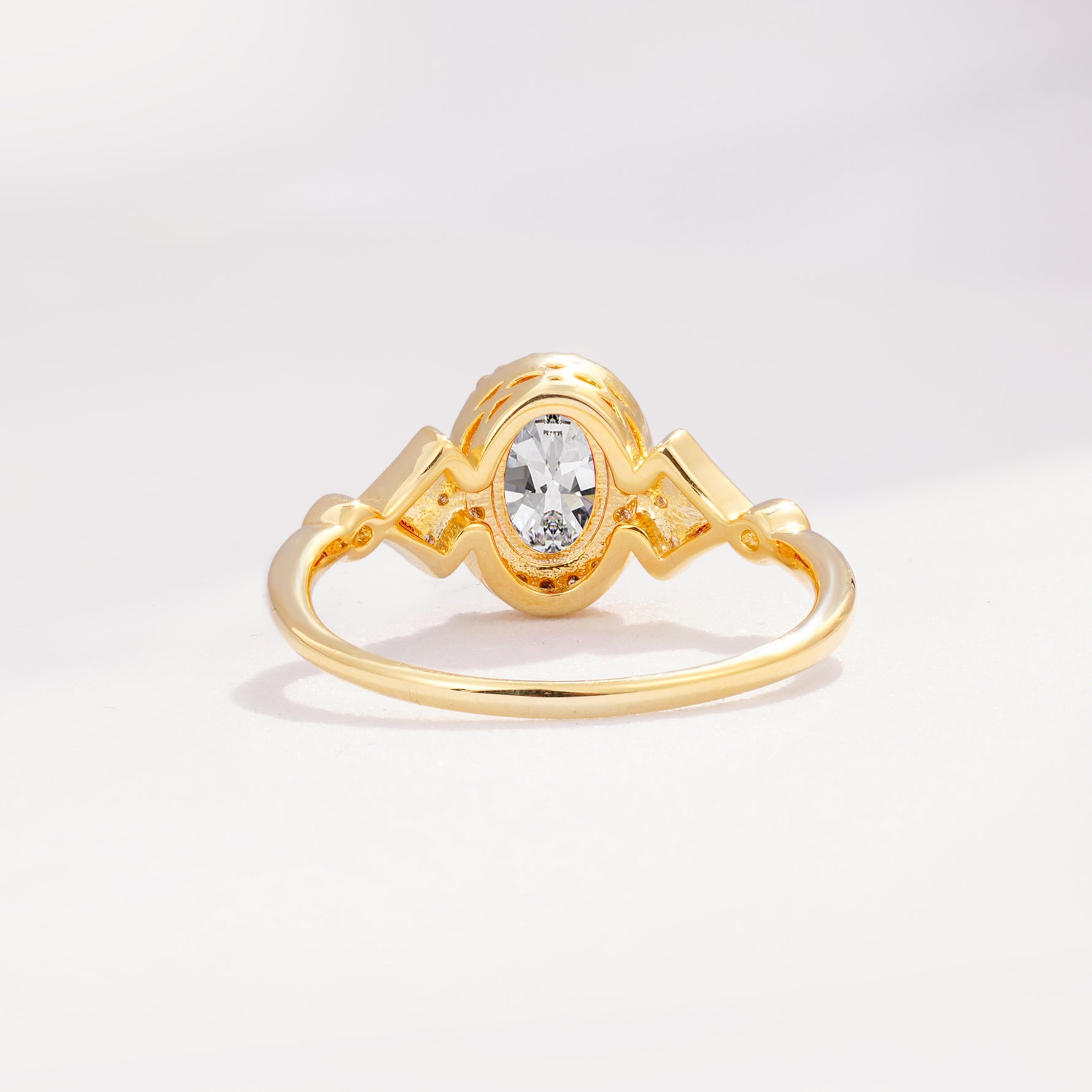 ML07052 Moissanite Ring - Additional view