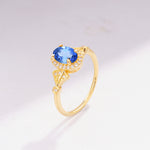 ML07052 Sapphire Ring - Additional view