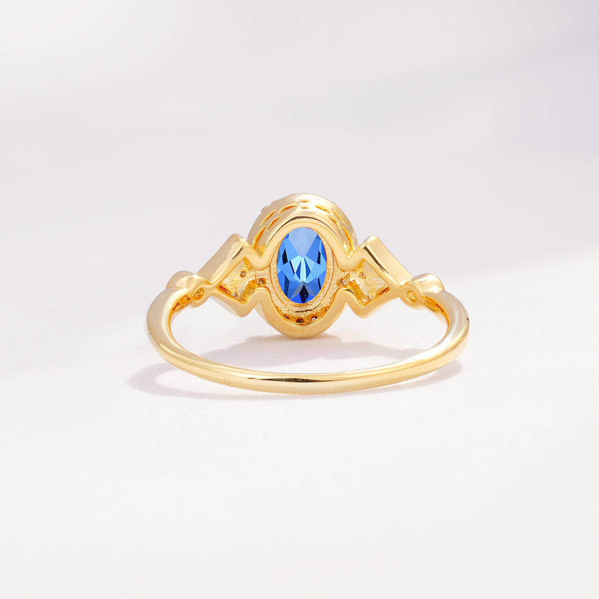 ML07052 Sapphire Ring - Additional view