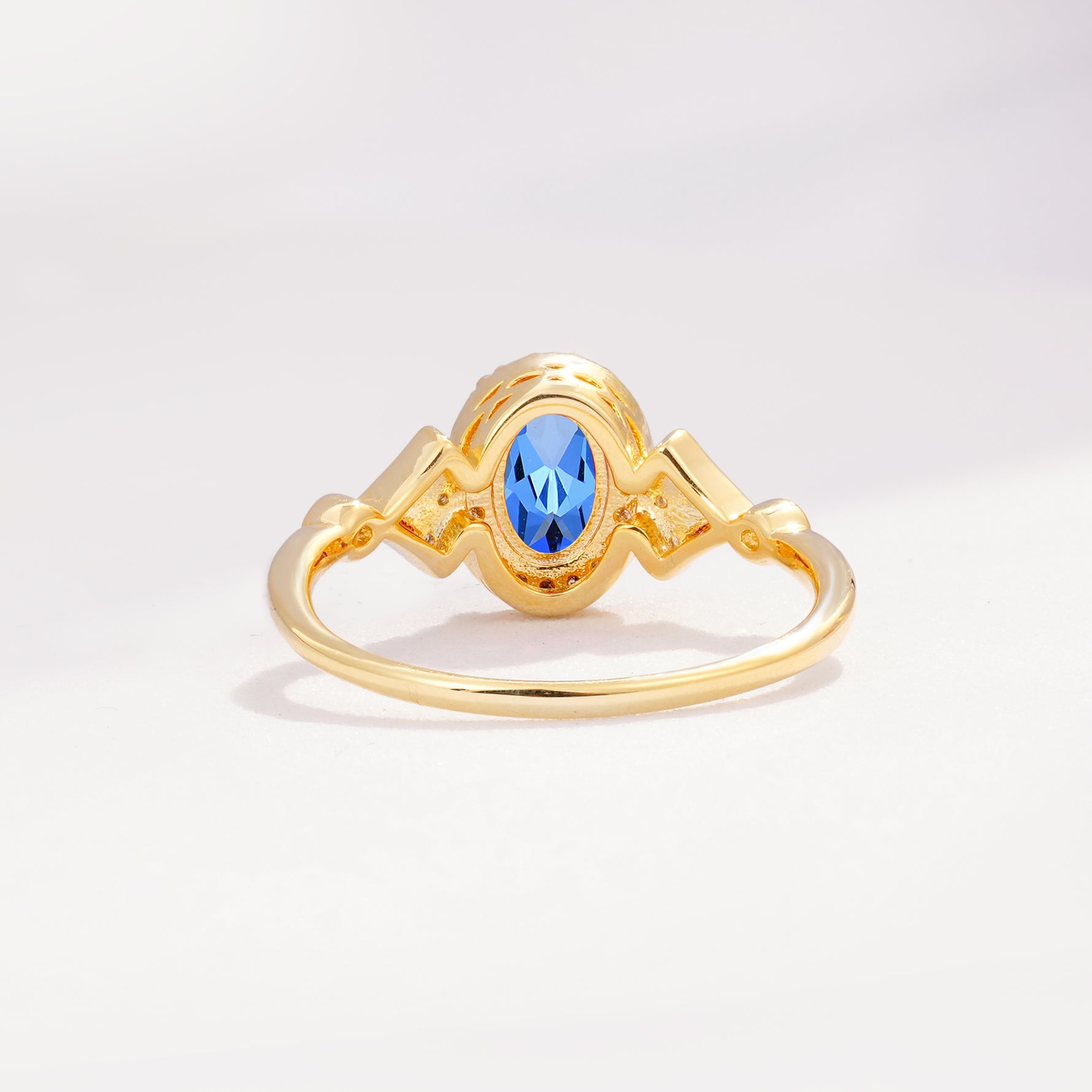 ML07052 Sapphire Ring - Additional view