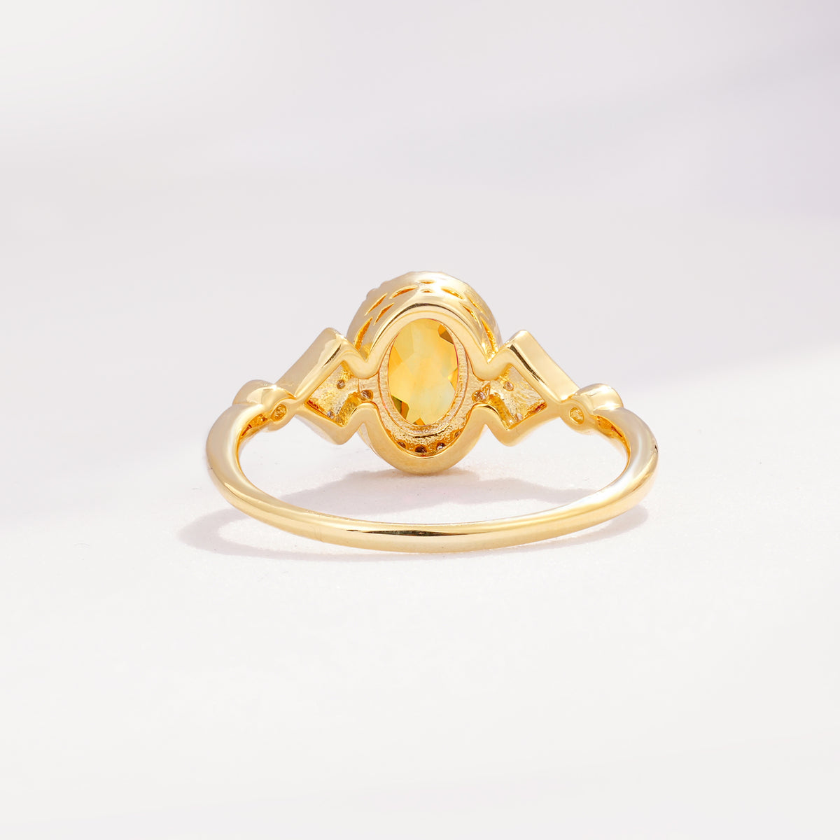 ML07052 Citrine Ring - Additional view