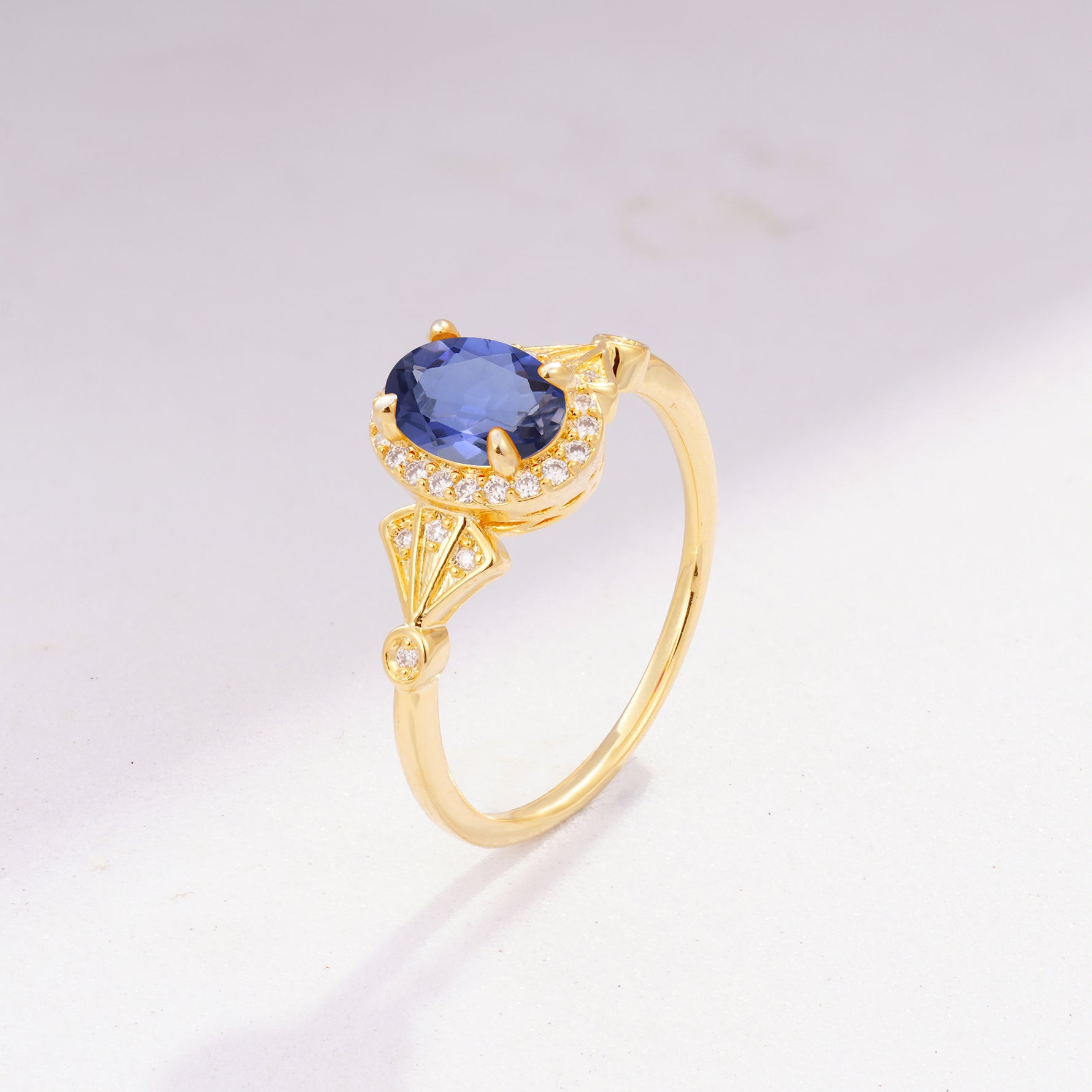ML07052 Tanzanite Ring - Additional view