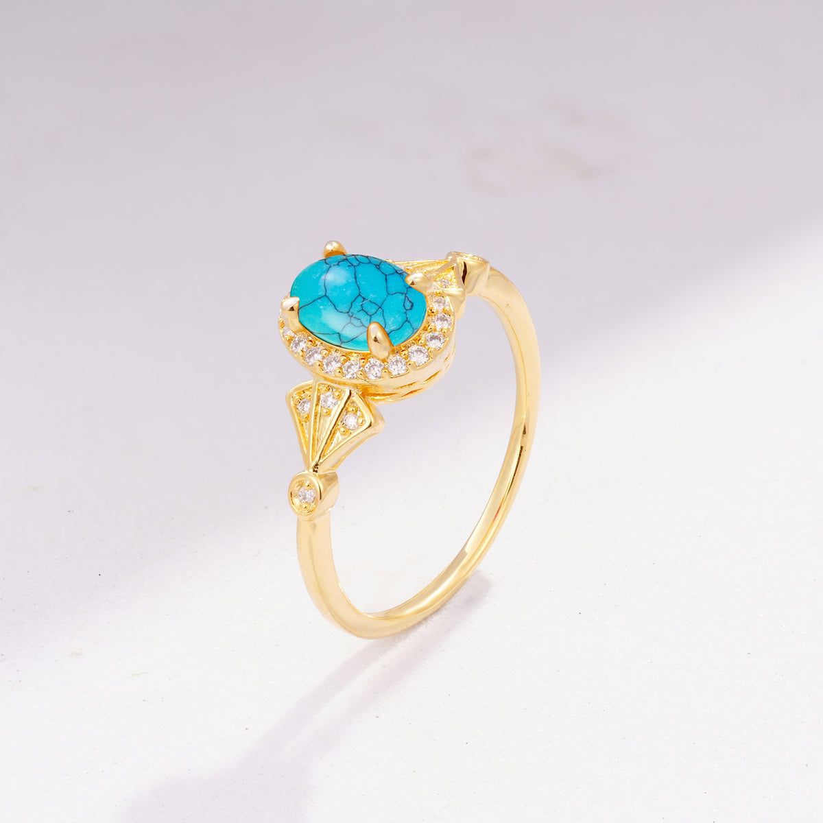 ML07052 Turquoise Ring - Additional view