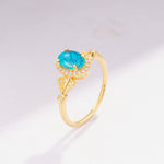 ML07052 Turquoise Ring - Additional view