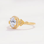 ML07052 Lab Diamond Ring - White-Gold