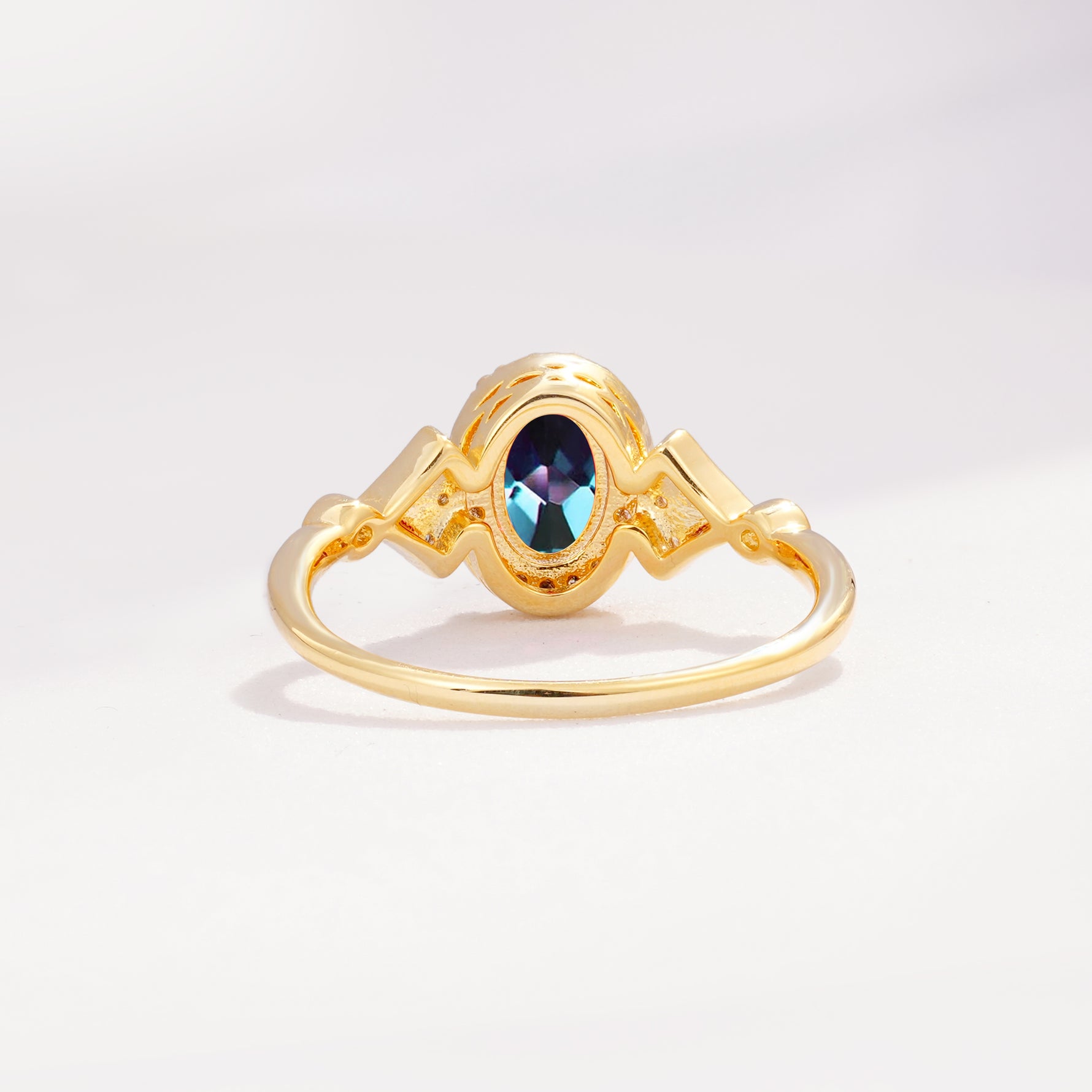 ML07052 Alexandrite Ring - Additional view
