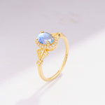 ML07052 Moonstone Ring - Additional view
