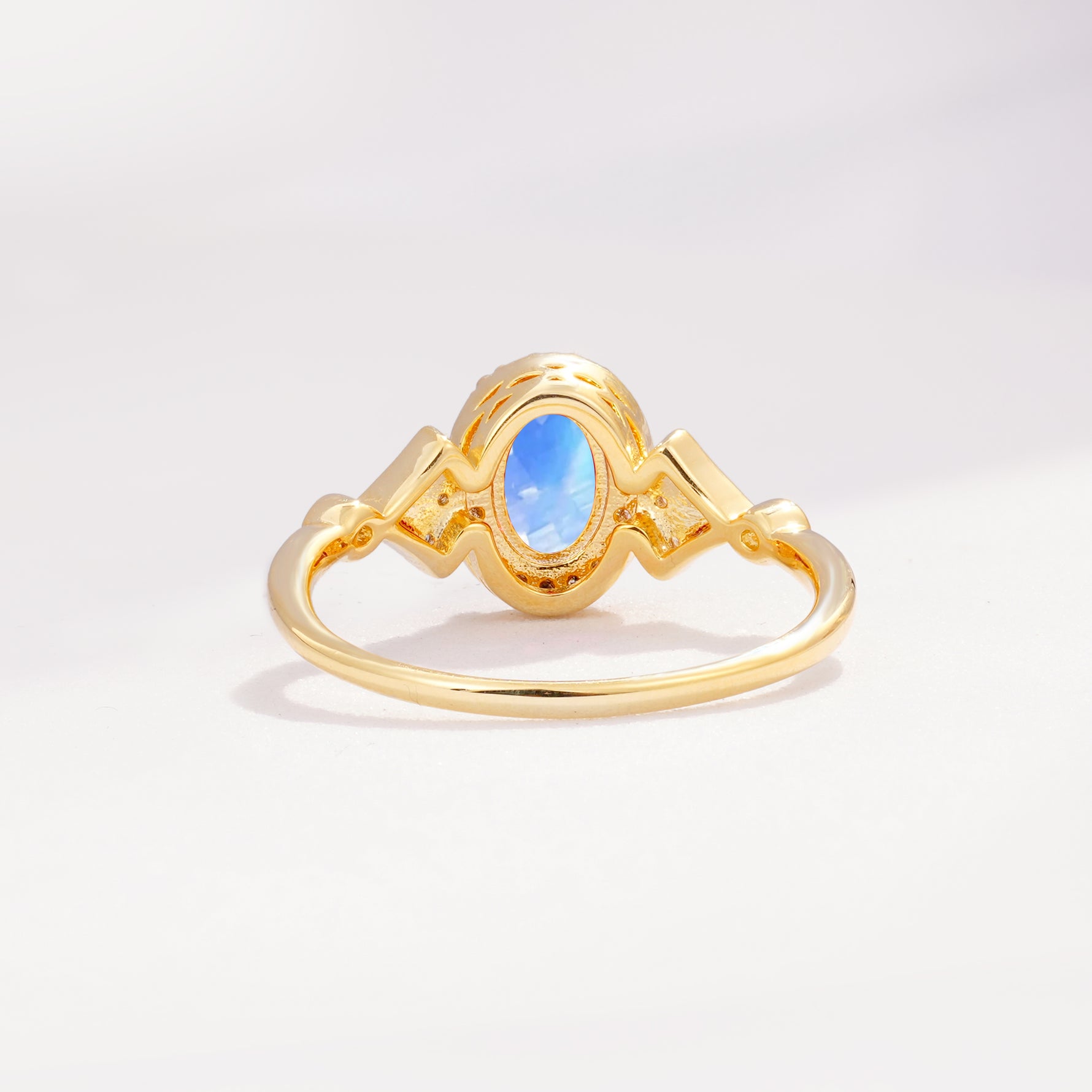 ML07052 Moonstone Ring - Additional view