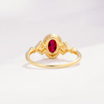 ML07052 Ruby Ring - Additional view