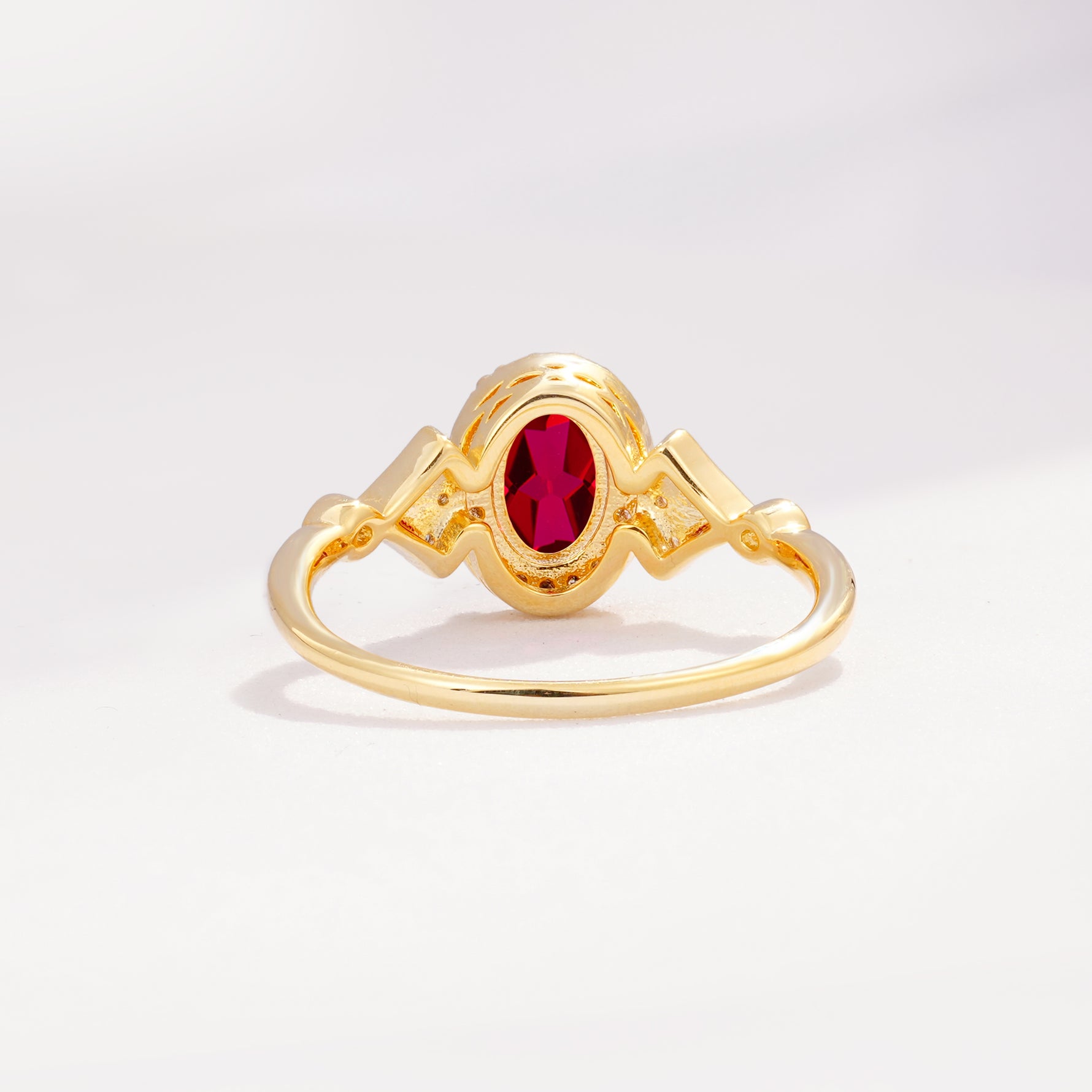 ML07052 Ruby Ring - Additional view
